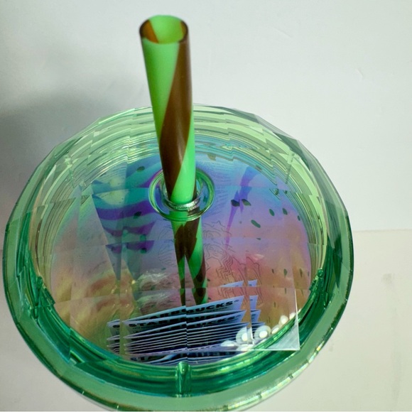 NWT. Disney Eats Ice Cream sandwich Starbucks Tumbler with Straw - Picture 2 of 13